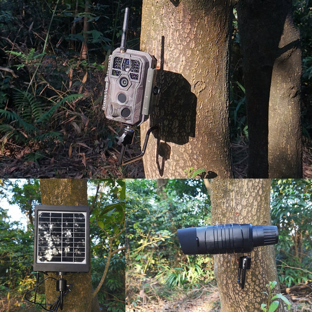 2-Pack Mount Boom Houder, 360 Graden Verstelbare Game Camera Montagestandaard *