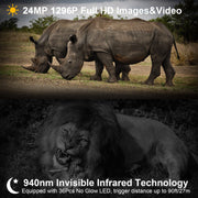 Bundle: 2x Advanced Trail Cam + 2x 64Gb SD card + 2x Adjustable Mounting bracket + SD Card reader