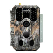 4G LTE Wildcamera met SIMkaart 32MP, HD 1296P Bewegingsmelder Nachtzicht, 0,1S Trekkersnelheid No Glow en IP66 Waterdicht voor Jacht en Faunaobservatie| A390G Grauw