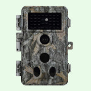 Wildcamera 32MP HD1296P en Nachtzicht, Bewegingsmelder, 0.1s trigger, 940nm infrarood, No Glow en IP66 Waterdicht voor Jacht, Huisbeveiliging| A262 Grauw