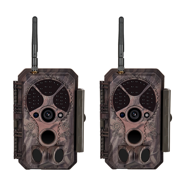 Bluetooth Wireless WIFI Game Trail Cameras for Wildlife Observation & Home Backyard Security Night Vision Motion Activated Waterproof