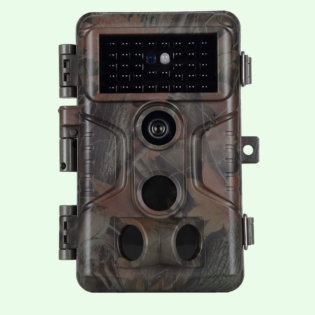 Wildcamera en Nachtzicht, Bewegingsmelder,32MP HD1296P, 940nm infrarood, No Glow, 0.1s trigger en IP66 Waterdicht voor Jacht, Huisbeveiliging| A323