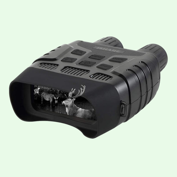 Digitale Nachtkijker & Verrekijker met LCD Scherm Volgen tot 300M HD Infrarood (IR) met Foto & Video voor Spotten, Jagen op Wildlife